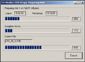 DVDXCopy DVD Burner Software Screenshot
